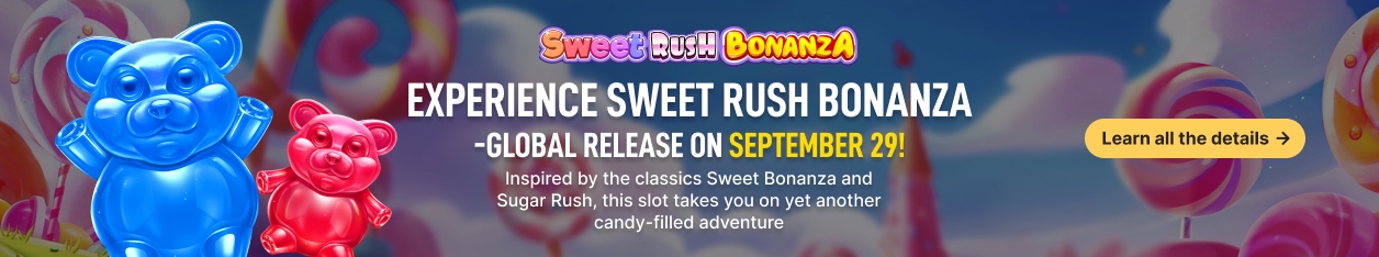Sweet Rush Bonanza Banner