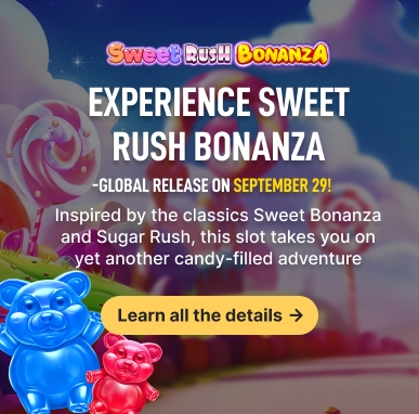 Sweet Rush Bonanza Banner