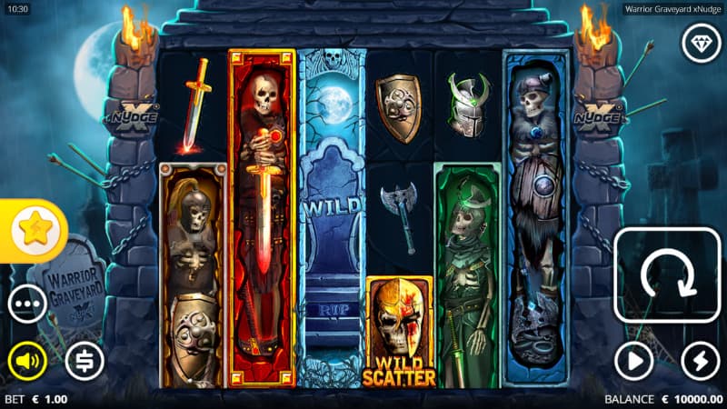 Warrior Graveyard xNudge (Nolimit City) Slot Review - AboutSlots