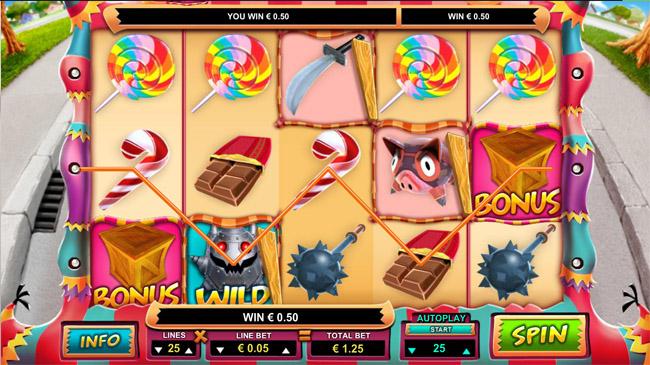 Mad Pinatas slot Leander Games