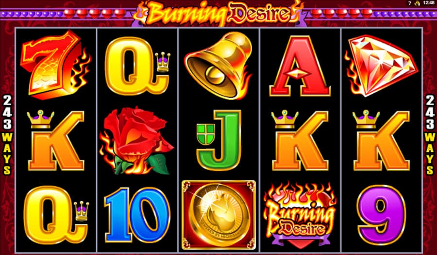 burning desire slot review