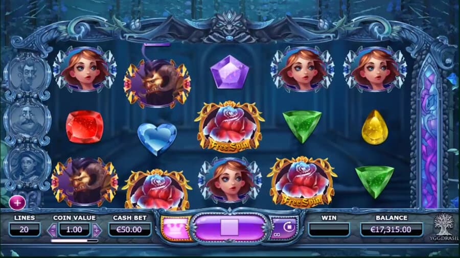 beauty and the beast slot review