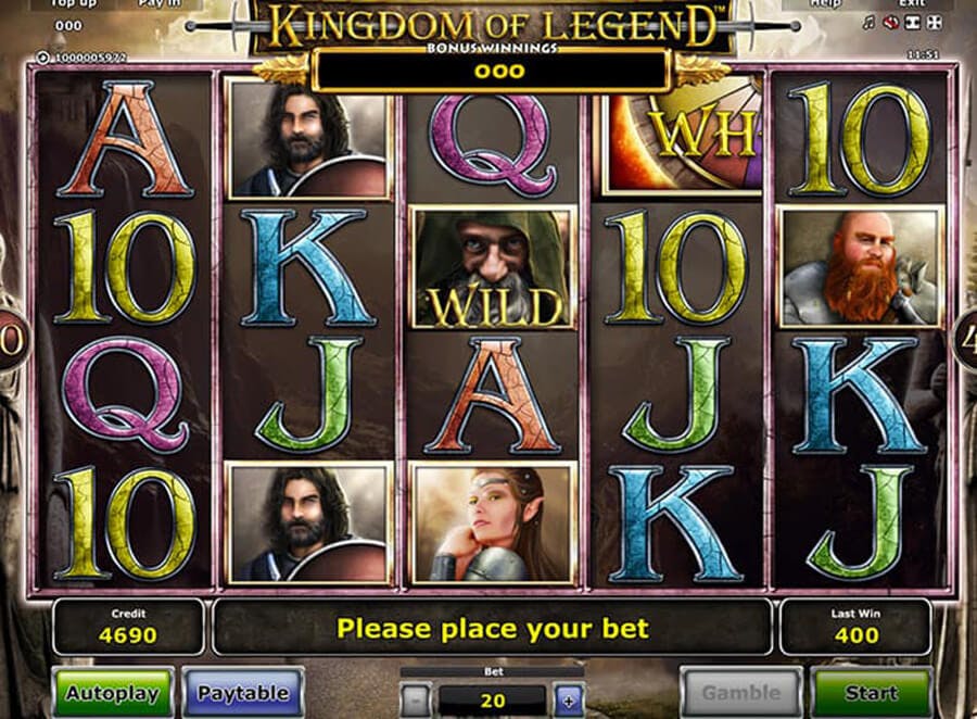 Kingdom of Legend slot review