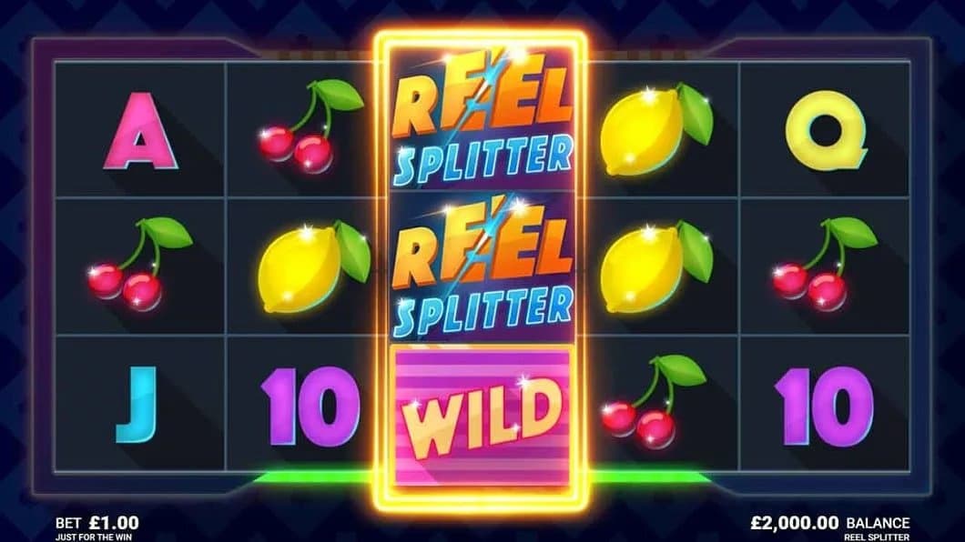 reel splitter slot