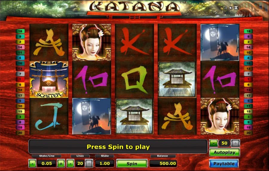 katana slot review