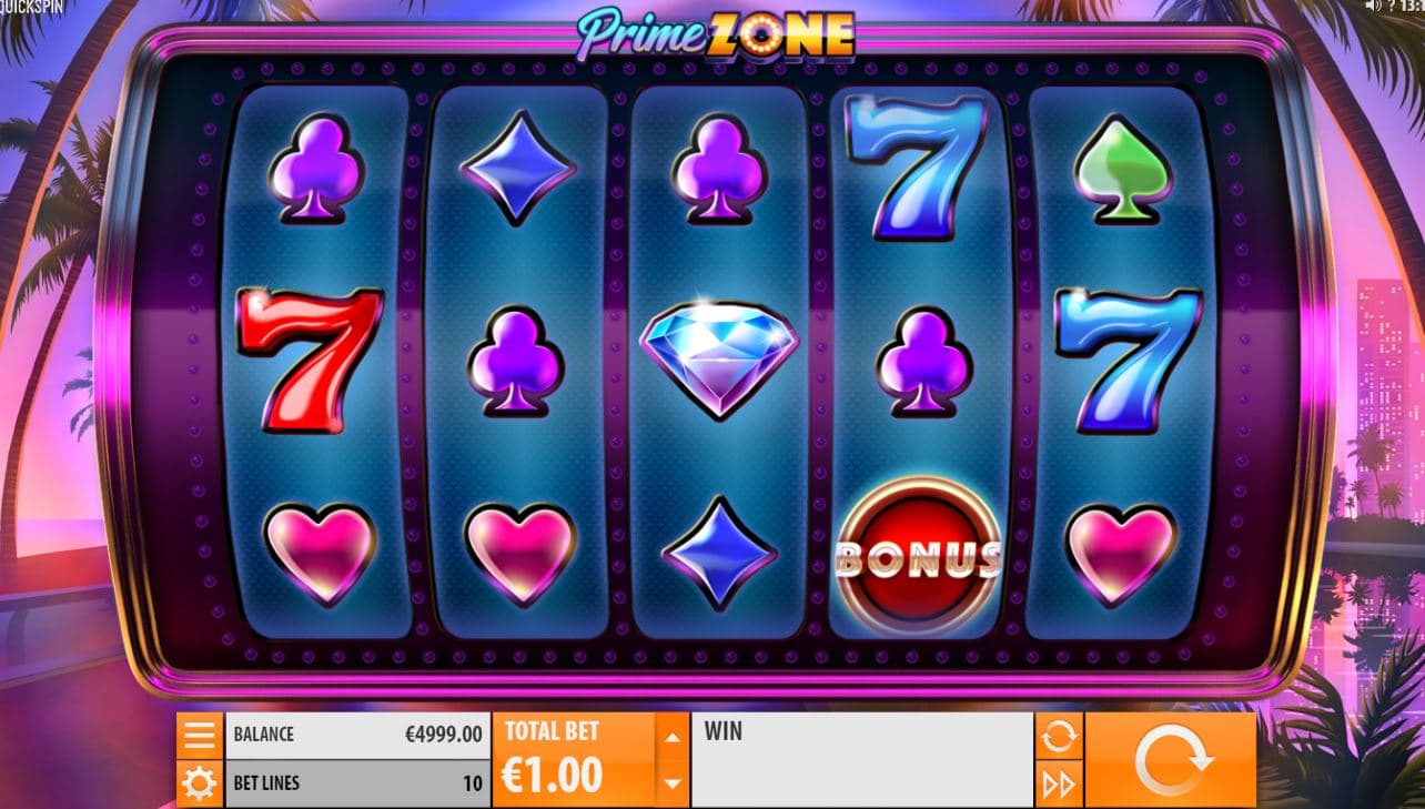 Prime Zone Slot Gameplay