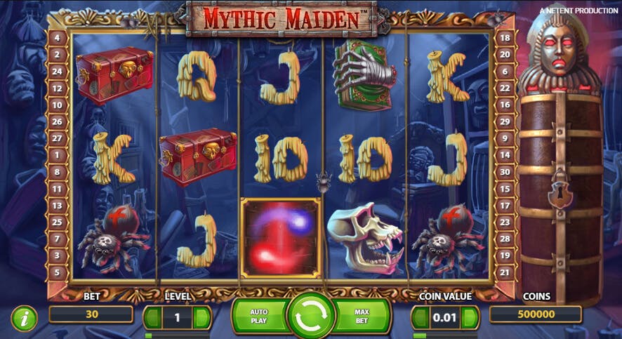 mythic maiden slot review