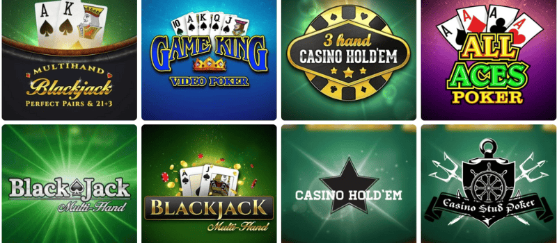 NetBet Casino Table Games - Blackjack, Roulette, and More!