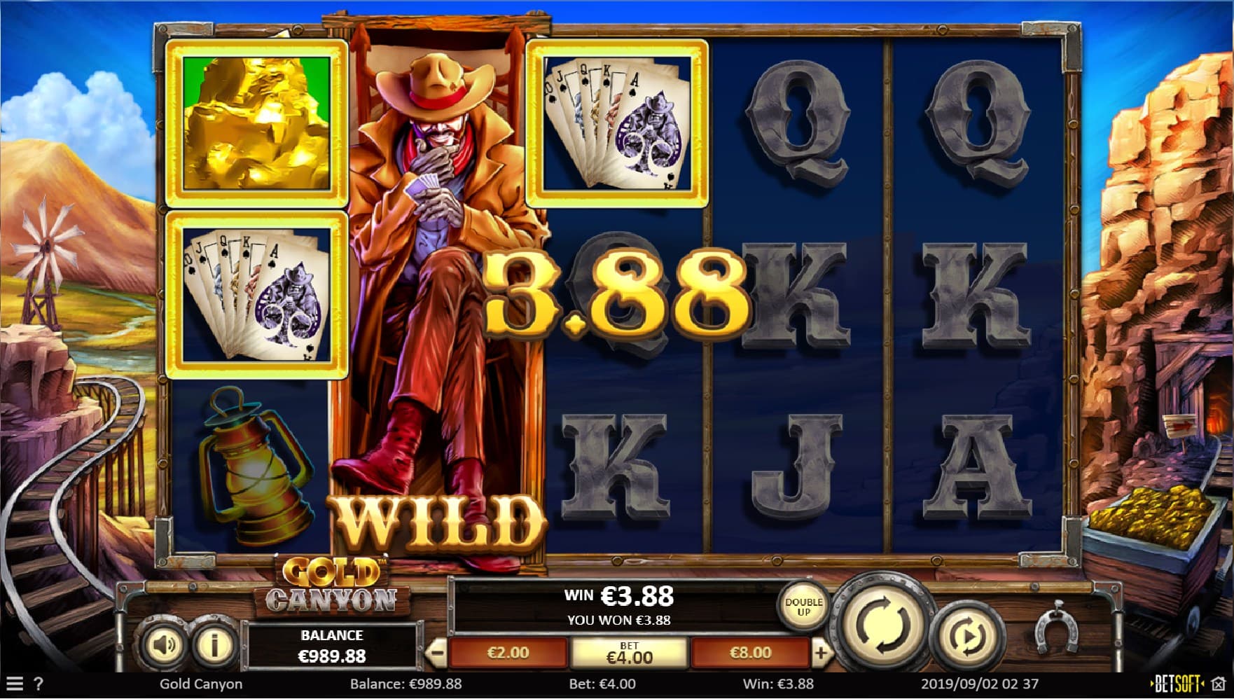 Gold Canyon Slot Gameplay