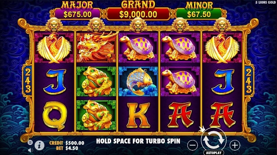 5 lions gold slot