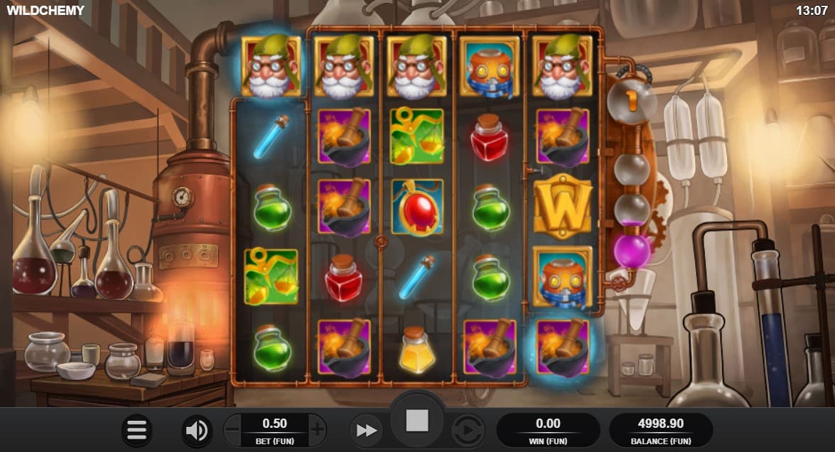 Wildchemy Slot Gameplay