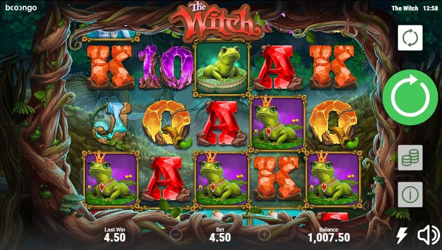 The Witch slot by Booongo