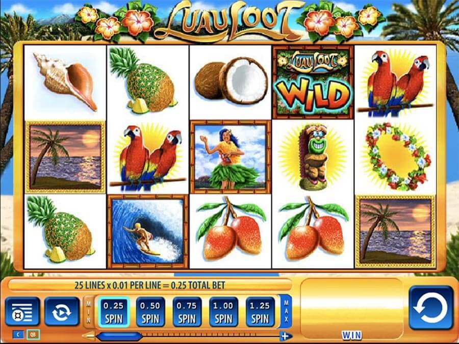 Luau Loot slot