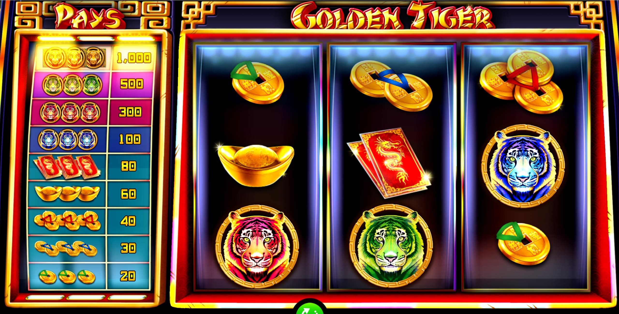 golden tiger slot