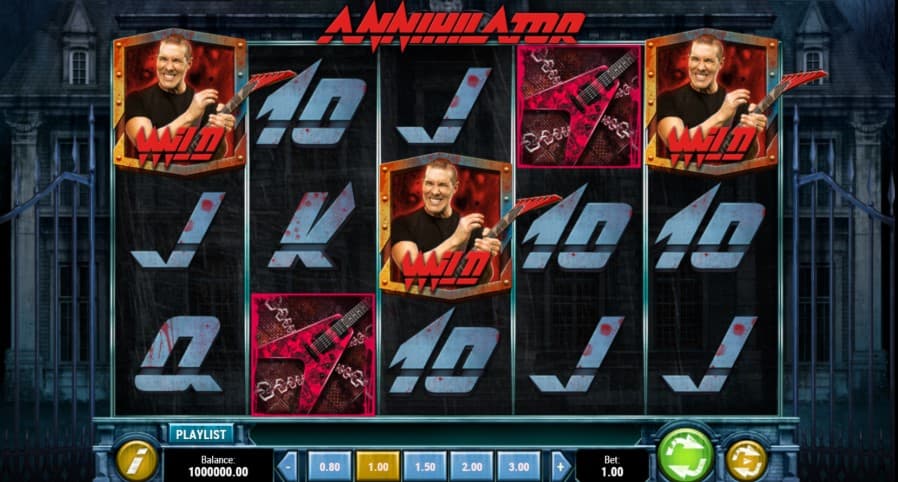 Annihilator Slot Gameplay