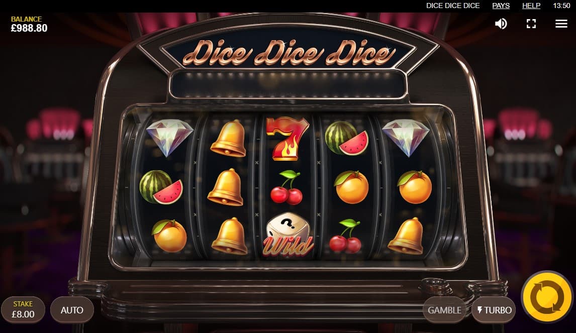 Dice Dice Dice Slot Gameplay