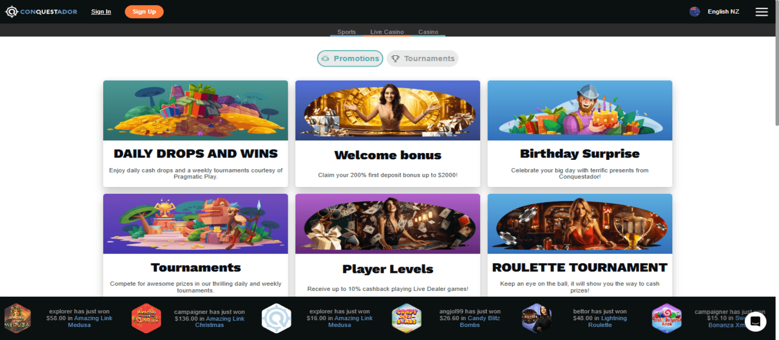 Conquestador-casino-Promotions-Page.png