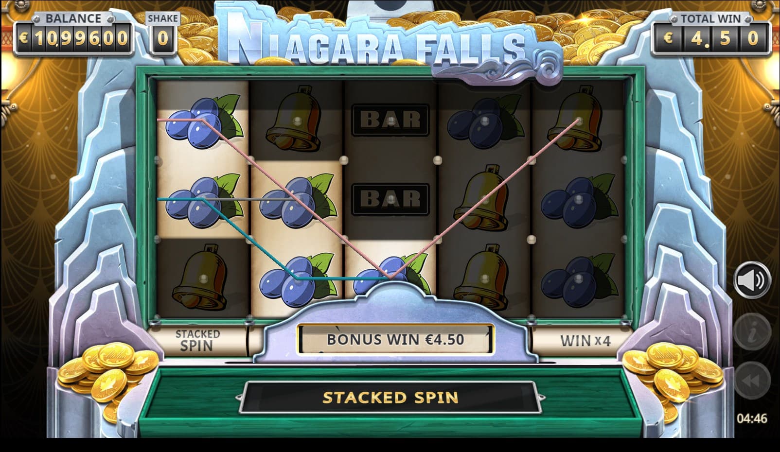 Niagara Falls Slot Gameplay