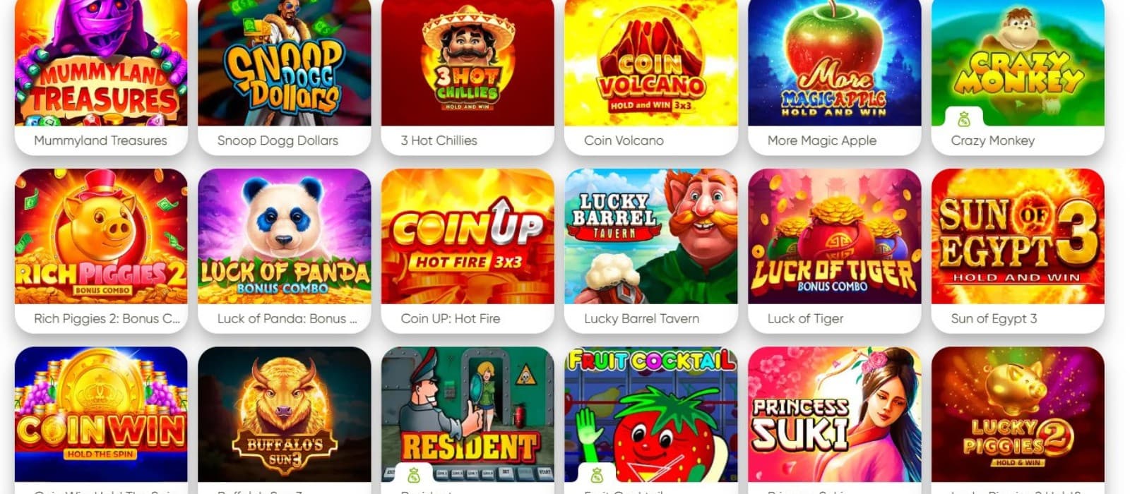  Enjoy several popular online slots, including Mummyland Treasures and Snoop Dogg Dollars at FreshCasino.