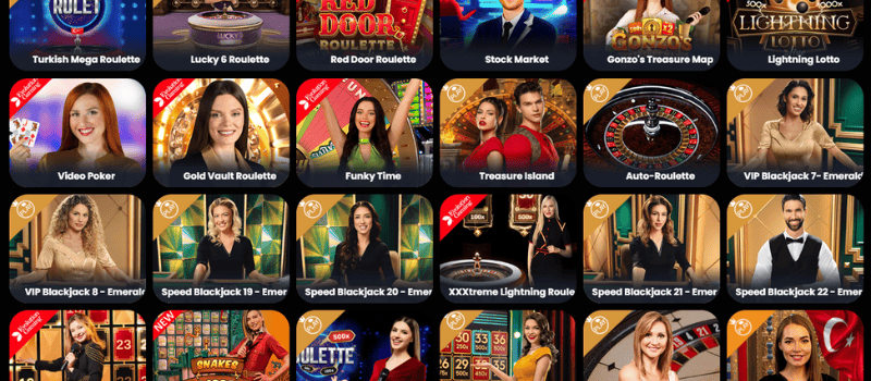 Play live casino games with real dealers at Velobet.