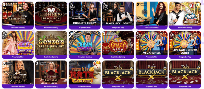 Enjoy live Blackjack, Roulette, and other casino classics at Simsinos Casino.