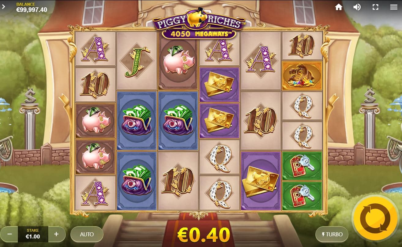 Piggy Riches Megaways Slot Gameplay