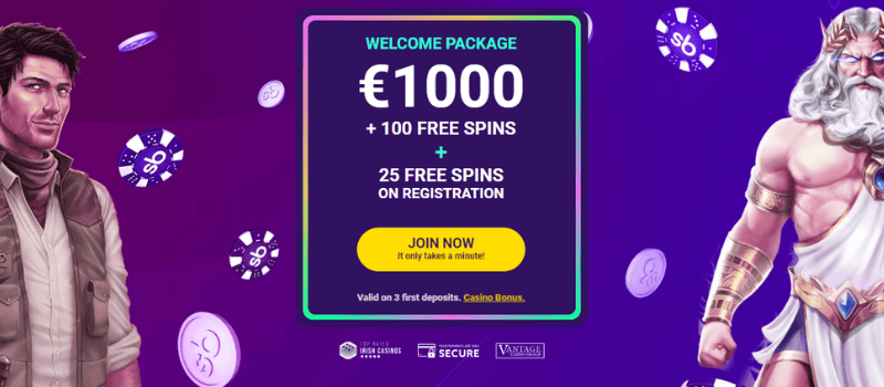 SlotBox casino offers a  Welcome Bonus for newly registered players.	