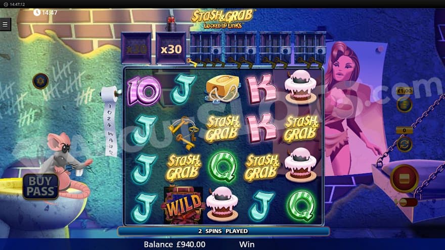 A 30X Minimum Multiplier in the Free Spins.