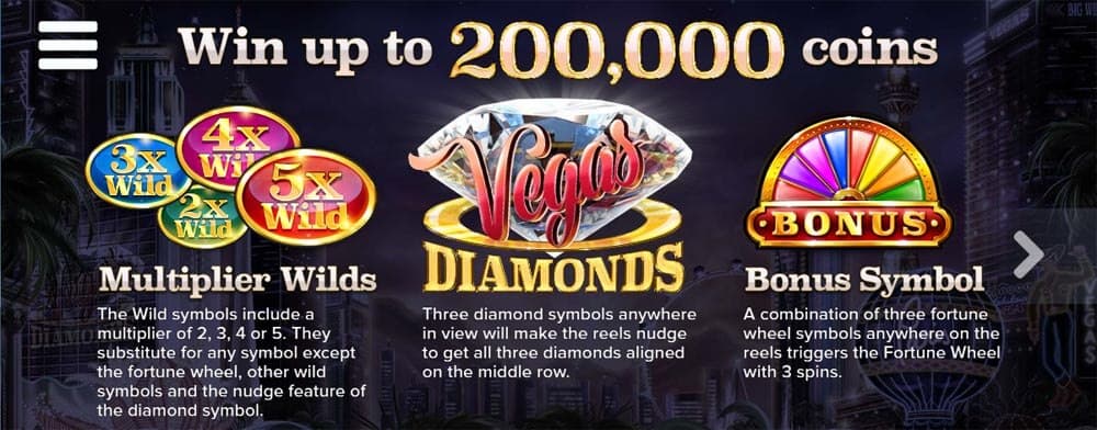 vegas diamonds slot