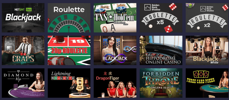 Take a seat at the live tables! Play live casino games at Jackpot Mobile Casino.