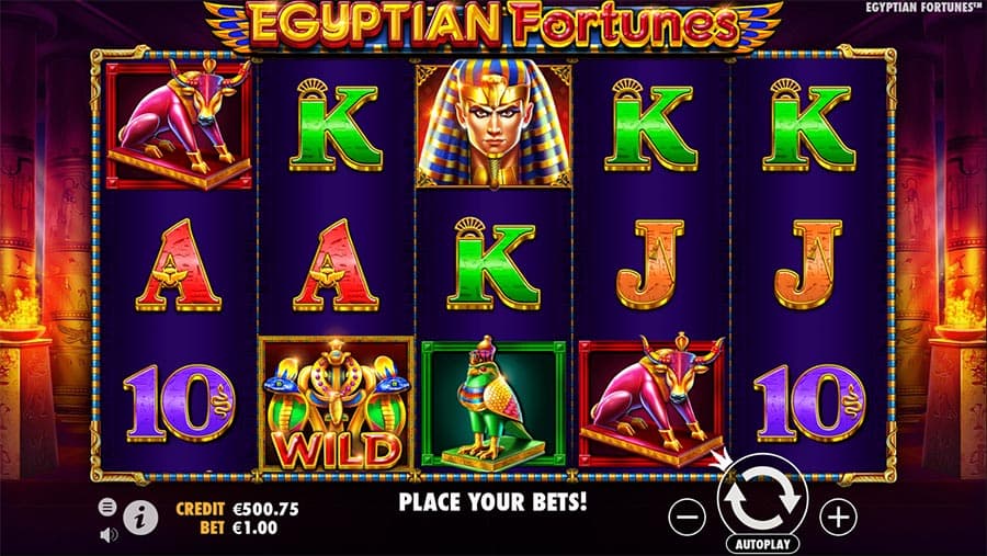 Egyptian Fortunes Slot Gameplay