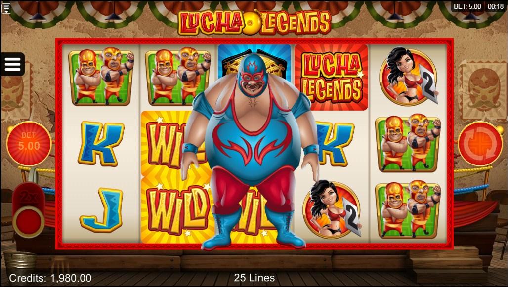 Lucha Legends video slot