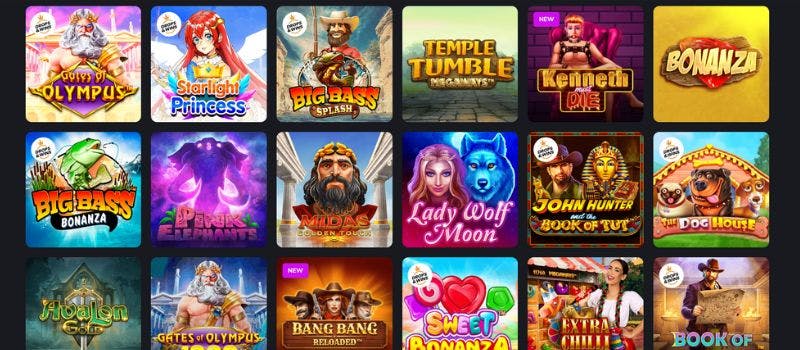 Some video slots that are availble at Scream Casino.