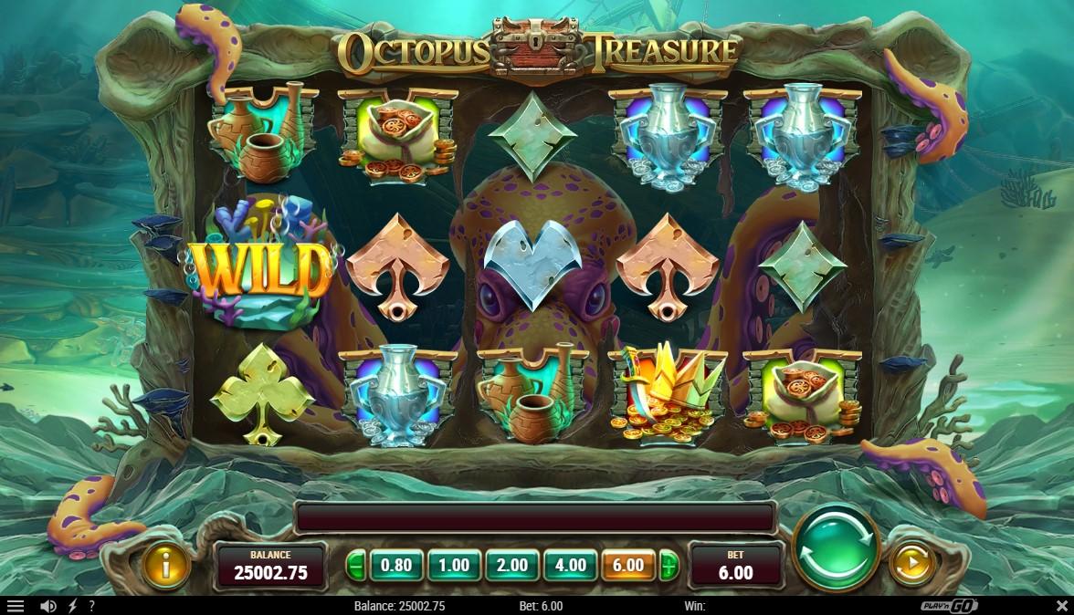 octopus-treasure-slot-gameplay