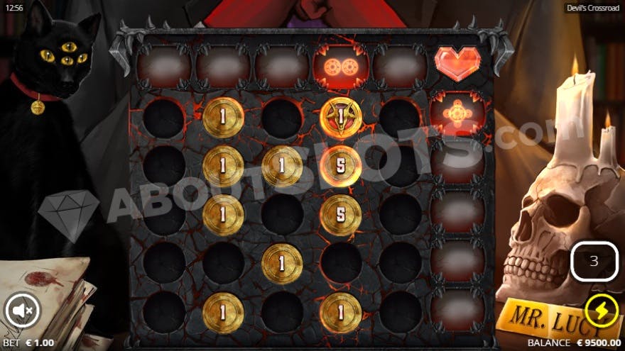 A screenshot of the upgraded redemption spins.