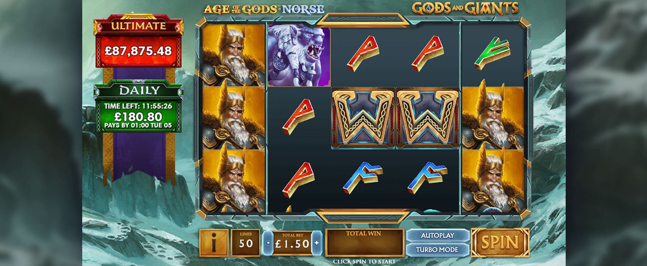 Age of the Gods Norse Gods and Giants slot