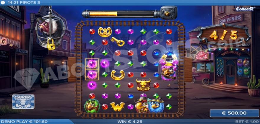 A screenshot of the Super Free Spins