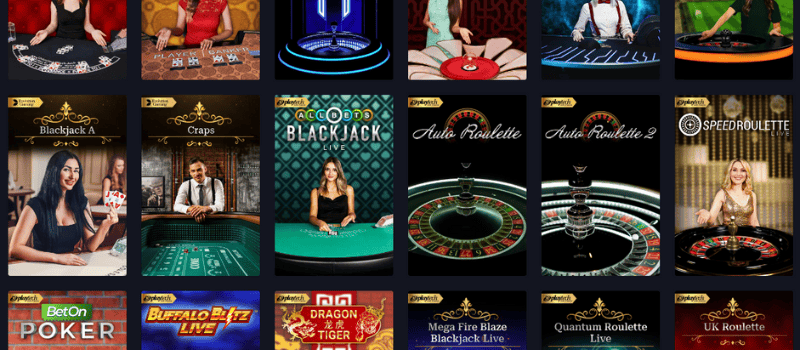  Experience real Las Vegas-style live dealer games at BrightStar Casino.