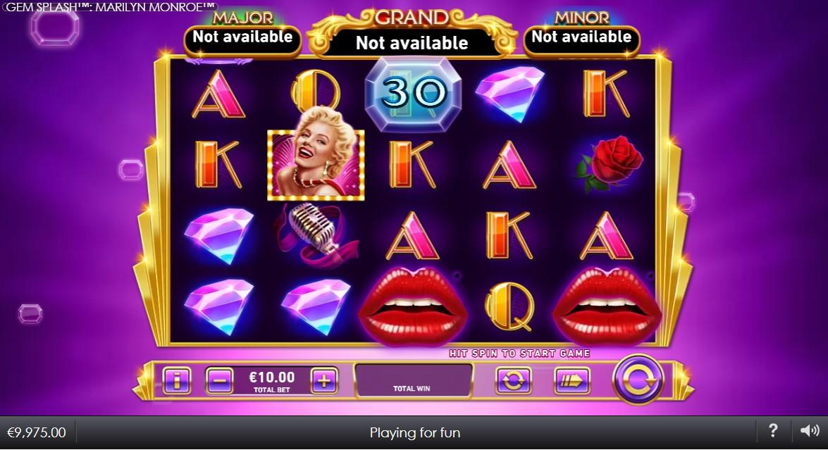 gem-splash-marilyn-monroe-slot-gameplay