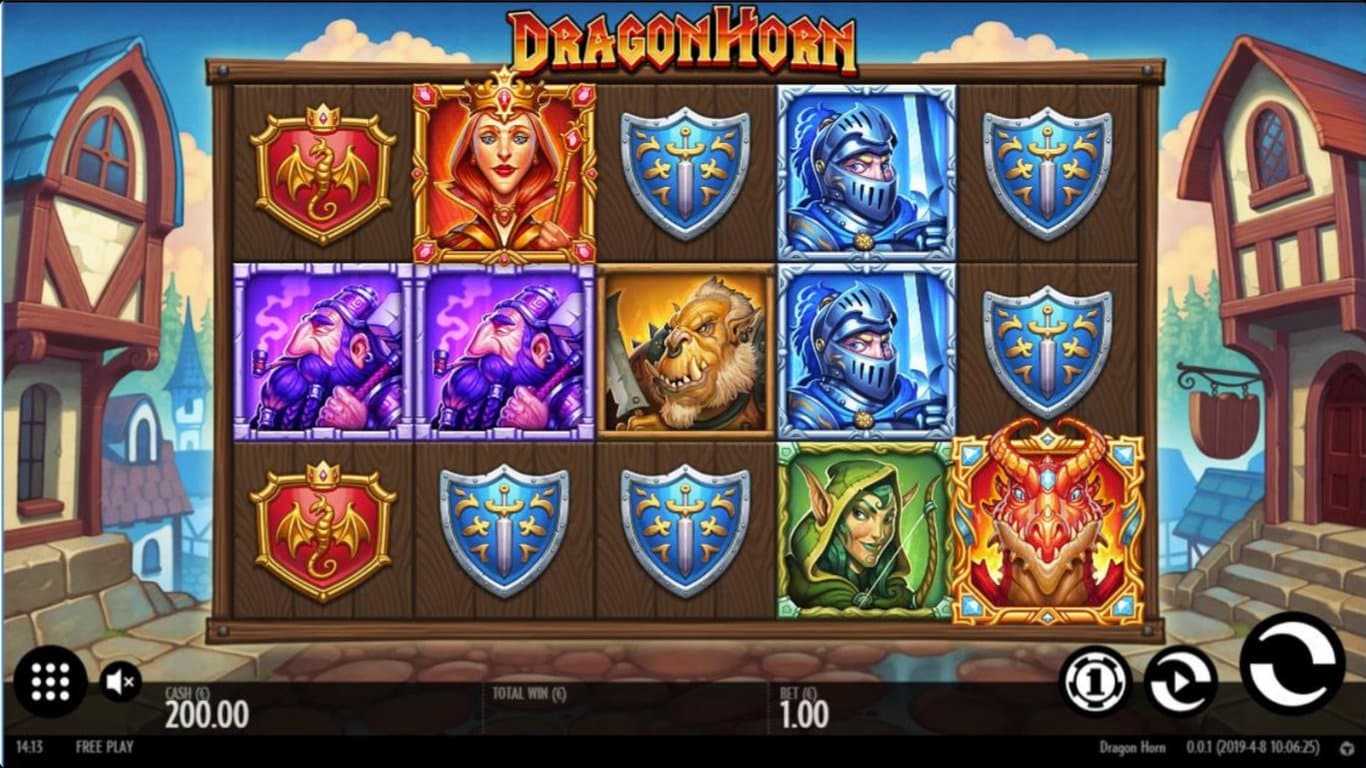 Dragon Horn Slot Gameplay