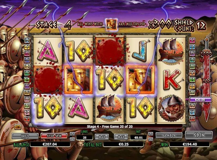 300 shields slot review