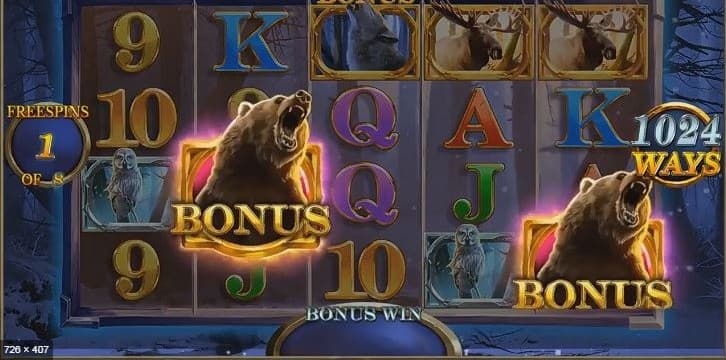 Giant Grizzly Slot Gameplay