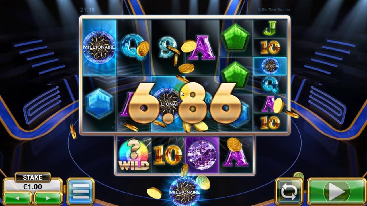 who wants to be a millionaire btg slot