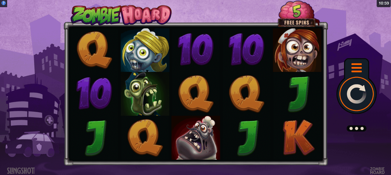 zombie hoard slot