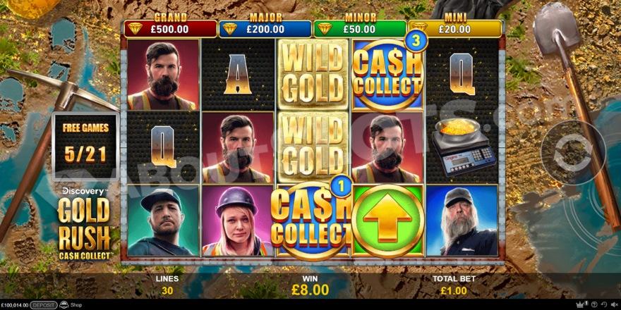 An image of the Free Spins feature