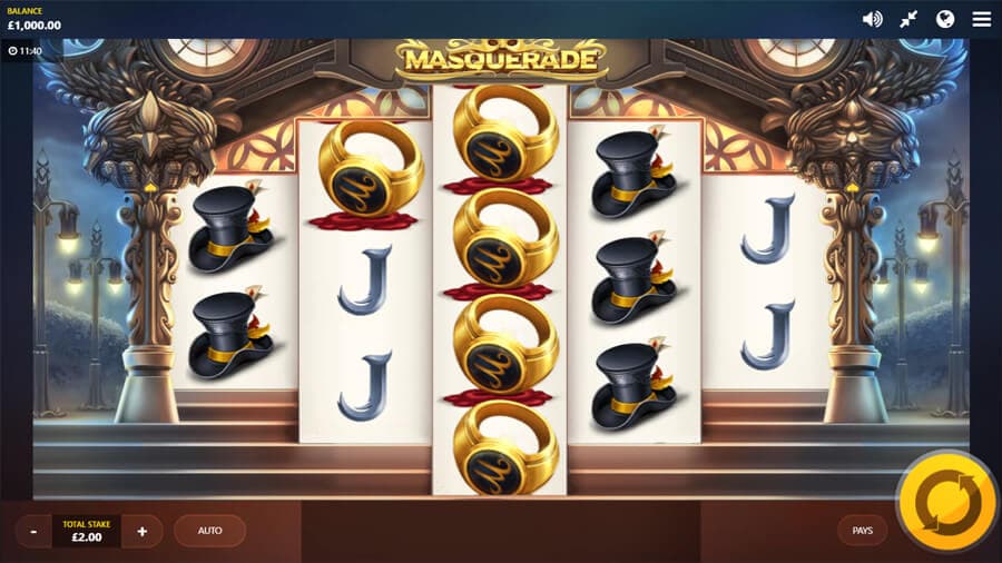 masquerade slot review