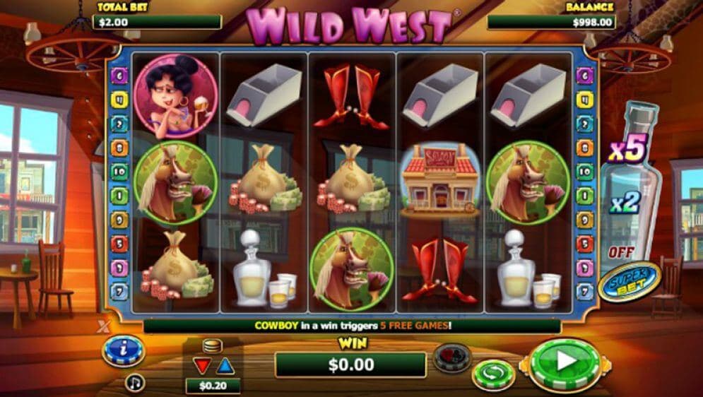 wild west slot review