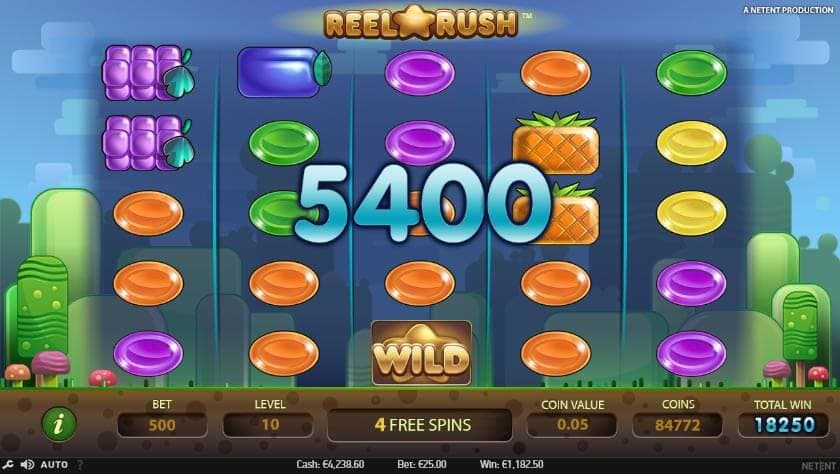 reel rush slot review