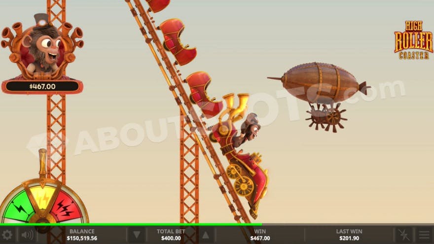 An image of the High Rollercoaster feature