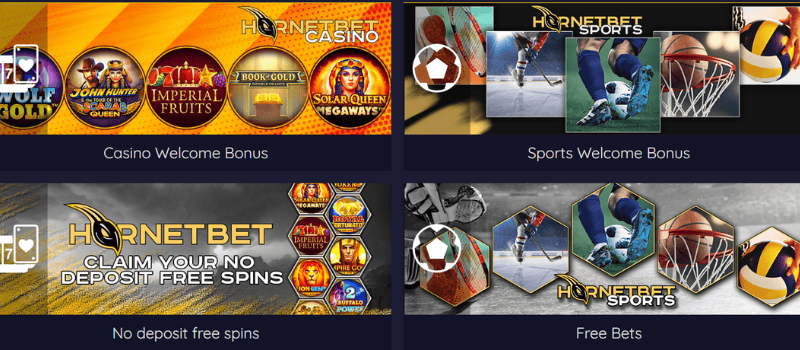  Claim Your Free Spins Welcome Bonus at HornetBet Casino